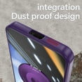 thumbnail image 3 of for Samsung Galaxy A16 5G/4G Magnetic Clear Case Compatible with MagSafe, Drop Protection Ultra Slim Shockproof Anti-Scratch Phone Case with Camera Lens Protector Dust-Proof for Men Women - Darkpurple, 3 of 7