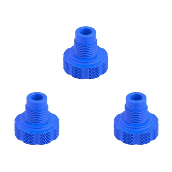 3PCS Bike Threaded Dummy Pedal Repair Tool for Drivetrain Bicycle Rear Derailleur Speed Chainwheel Virtual Pedal Tool,3 * Spare Head,Blue