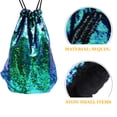 thumbnail image 3 of MasteelfCA Sac à Dos à Paillettes avec Cordon de Serrage Sac de Danse (Vert), 3 of 7