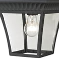 thumbnail image 5 of Elk Home Ridgewood 1-Light Matte Textured Black Outdoor Pendant Light, 5 of 6