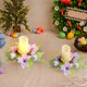 thumbnail image 4 of Decoraciones de Pascua, adornos de Pascua, candelabros con forma de huevo de Pascua, arreglos para mesa de sala de estar, corona de flores con velas, decoración de ambientes, accesorios para tazas de, 4 of 6