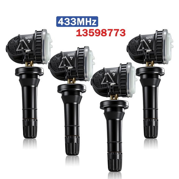 4Pcs Tire Pressure Sensor OEM 13598773 TPMS 433MHz For GMC Buick Chevy
