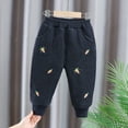 thumbnail image 3 of KYAIGUO Toddler Baby Girls Cartoon Sweatpants Infant Sport Jogger Cotton Casual Active Playwear Jogger Winter Pull-On Fleece Pants, 3 of 9