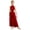 Burgundy, variant on Girls Sparkly Halter Sleeveless Backless Jumpsuit Shiny Jazz Latin Ballroom Dance Dress White 6