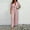 Pink, variant on Women Jumpsuits 2025 Summer Casual Loose Short Sleeve Wide Leg One Piece Jumper Romper Outfits Trendy Clothes Light Blue XXL