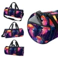 thumbnail image 3 of Jellyfish Gym Bag, Luggage Bag, Carry on Bag: Versatile Travel Tote, Size 17.7 Inches, with Interior Zipper Pocket & Large Capacity., 3 of 6