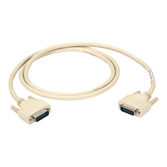 Black Box DB15 Thumbscrew Cable Male/Male 5-ft.