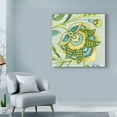 thumbnail image 3 of Trademark Fine Art 'Decorative Golden Bloom IV' Canvas Art by Sydney Wright, 3 of 4