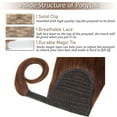 thumbnail image 5 of SEGO Clip in Hair Extensions 100% Remy Human Hair Wrap Around Ponytail Extension Thick Long Straight Black Hairpiece with Comb Magic Paste Pony Tail, 5 of 8