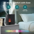 thumbnail image 4 of ALROCKET 8L Humidifiers for Bedroom 1000ft², 80H Runtime Smart Warm&Cool Supersized Mist Humidifier for Large Room Indoor, Essential Oil,Quiet Whole House Humidifier for Baby, Plants, 4 of 8