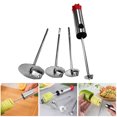 thumbnail image 1 of Multi Purpose Vegetable Corer Home Kitchen Stainless Steel Food Vegetables Fruits Corer for Coring and Hollowing, 1 of 6