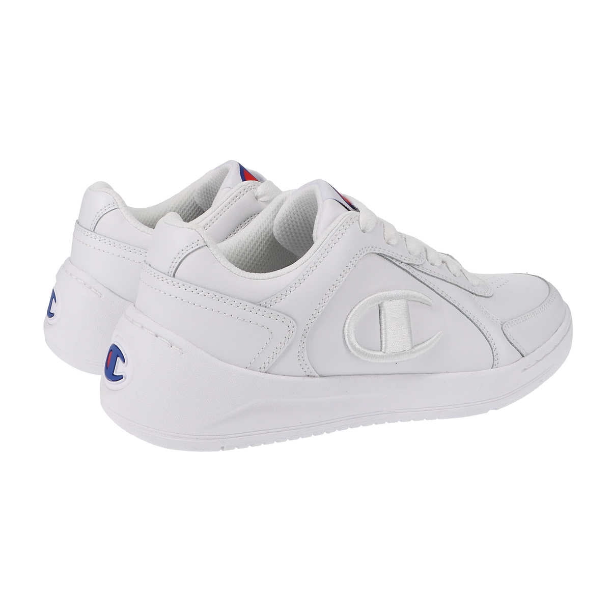 Champion Women's Super C Classic Court Low Ladies Lace-up Sneaker - White  or Black (White, 9) - Walmart.com