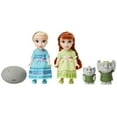 thumbnail image 2 of Disney Frozen 6 inch Petite Princess Anna and Elsa Fashion Dolls includes Surprise Trolls, 2 of 9