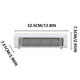 thumbnail image 5 of Ventilador de escritorio silencioso de oficina USB Torre ventilador enchufado blanco, 5 of 8