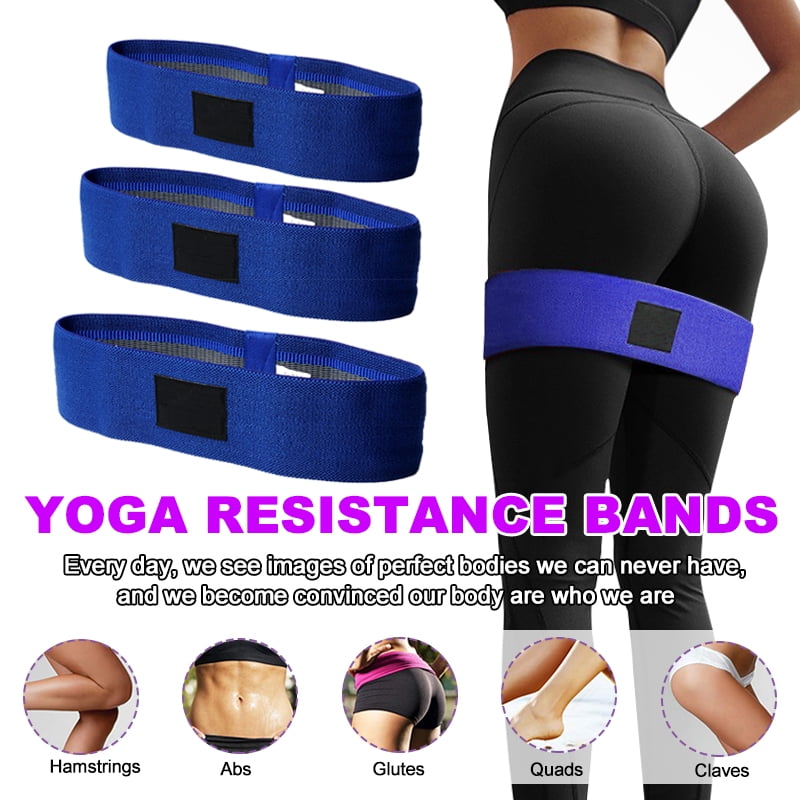 Yoga Resistance Bands Elastic Bands Indoor Fitness Deep Squat Hip Ring Sports Tension Belt Sport