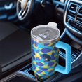 thumbnail image 5 of Camouflage 40oz Tumbler– Stainless Steel Insulated Tumbler with Handle and Straw, Large Capacity Travel Cup for Hot & Cold Drinks, 5 of 6