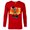 New Red, variant on Marvel Moon Girl and Devil Dinosaur Wings of Super Power - Long Sleeve T-Shirt for Men - Customized-Navy