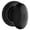 Black, variant on Baldwin Reserve Hdelltrr003 Half Dummy Ellipse Knob and Traditional Round Rose Lifetime Brass Finish
