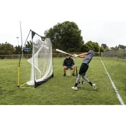 sklz swickster softball and baseball Practice net 7x7 ، خفيفة الوزن ومحمولة