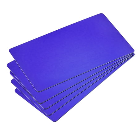 

Uxcell 85x50x0.5mm Painted Aluminum Blank Metal Card Dark Blue 10 Pack