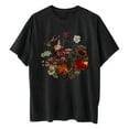 thumbnail image 6 of Black Summer Tops Plus White Blouse for Women Dressy Elegant Womens T Shirts Casual Graphic, 6 of 6