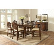Hillsdale Furniture Woodridge 7 Piece Counter Height Dining Set