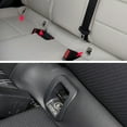 thumbnail image 3 of Goodhd Rear Seat Black ISOFIX Mount Cover For Mercedes A CLA GLA Class W176, 3 of 5