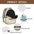 thumbnail image 4 of Cute Akita Dog Beagle Bulldog Rottweiler Dachshund Backpack for School,Cute School Bag,Schoolbag with Adjustable Shoulder Straps & Padded Back,15.3"x11"x7.1".﻿, 4 of 6
