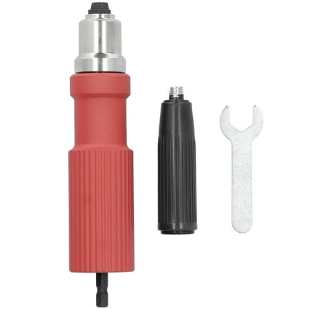 

Electric Rivet Gun Adaptor Drill Nut Riveting Riveter Insert Adapter Power Drill Tool Kit