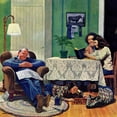 thumbnail image 2 of Marmont Hill After Dinner At The Farm John Falter Painting Print On Canvas, 2 of 5