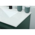 thumbnail image 4 of 30 inch single bathroom vanity in green, 4 of 8