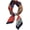Blue and Red Deer, variant on 100% Pure Mulberry Silk Scarfs 27"x27" Square Scarf Women Neckerchief Headscarf hair scarf bandana Gift Packed
