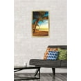 thumbnail image 2 of Scenery - Sunset on the Beach Wall Poster, 14.725" x 22.375", Framed, 2 of 3