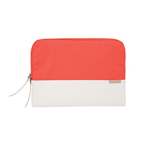 STM Grace, Women`s Laptop Sleeve for 11 - 12-Inch MacBooks and Ultrabooks - Coral/Dove (stm-114-106K-46)