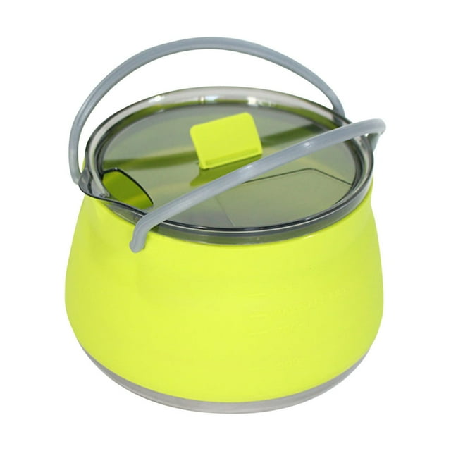 EGNMCR Camping et Randonnée Bouilloire de Camping Pliable Bouilloire de Camping Portable Pliable Bouilloire Extérieure Compressible Pot Pliant Bouilloire de Voyage Bouilloire de Camping