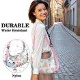 thumbnail image 5 of Shoulder Bag Rainbow Cartoon Sling Crescent Bag for Office Workers Dumpling Bag Casual Handbag Adjustable Strap, 5 of 5