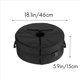 thumbnail image 5 of 3X Bolsas de para Dosel, Pesas de Tienda para Piernas, Bolsas de Resistentes para Gazebo para Base de Sombrilla de Patio, Cortina Exterior, 5 of 10
