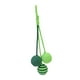 thumbnail image 4 of Rascador colgante de sisal para gatos, juguete interactivo para proteger el suelo del sofá Verde, 4 of 9