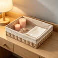 thumbnail image 5 of Dvumao Vines Woven Storage Basket, Polyester Clothing Storage Basket, Multi-Purpose Storage Tray, 5 of 7