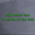 thumbnail image 2 of CafePress - Other Hat Made Of Tin Foil Cap - Adjustable 100% Brushed Unisex Casual Cotton Baseball Cap, Beige, 1, 2 of 2