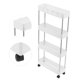 thumbnail image 3 of Organizador De Cocina Móvil Jadeshay Estante Para Condimentos De Cocina Estante De Almacenamiento De Suministros Para El Hogar Móvil Uso Conveniente, 3 of 12