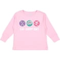 thumbnail image 3 of Inktastic Skiing Eat Sleep Ski Sports Girls Long Sleeve Toddler T-Shirt, 3 of 5