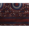 thumbnail image 4 of oneOone Georgette Viscose Fabric Leaves & Floral Block Printed Craft Fabric BTY 42 Inch Wide, 4 of 4