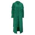 thumbnail image 6 of Voncos Winter Dresses Sets for Women Clearance Warm Plush Cardigan and Wrap Maxi Dress 2 Piece Outfit Sets, 6 of 9