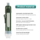 thumbnail image 3 of Juego de pajita de filtro para exteriores, purificador de agua de fibra de carbono para acampada, suministros de supervivencia o emergencia, 3 of 5