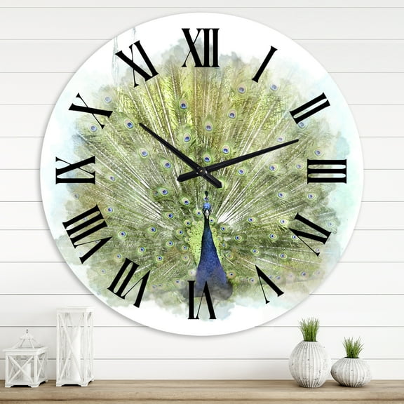 Designart 1 in Traditional Wall Clock
