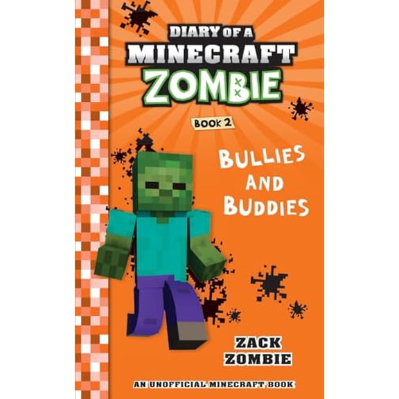 Pre-Owned Diary of a Minecraft Zombie Book 2: Bullies and Buddies, 9781943330614, 1943330611, Paperback, Illustrated edition