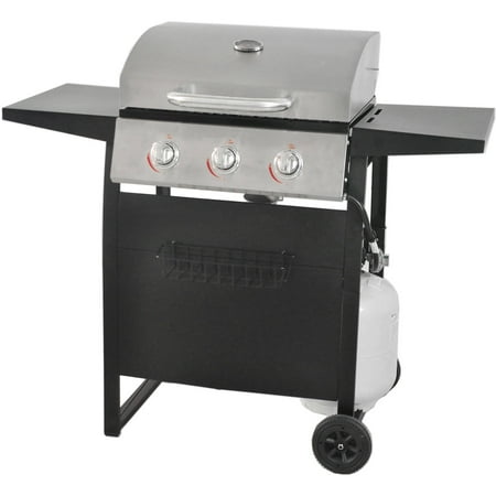 RevoAce 3-Burner Gas Grill with Stainless Steel (Best Three Burner Gas Grill)