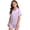 Light Purple, variant on Cool Comfortable Summer Loungewear Set Kids Soft Viscose Girls Boys Home Wear Girls Casual Outfit Sets