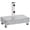 Gray, variant on vidaXL Umbrella Base Light Gray 17.7"x9.8"x3.3" Granite